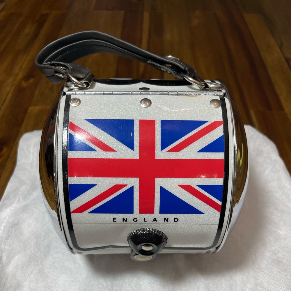 Little Earth England license plate purse